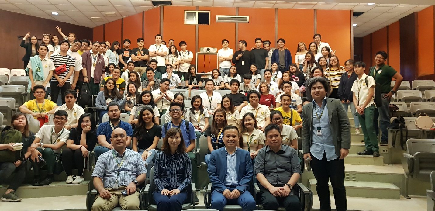 EU Diliman students with the FEU and NSYSU Associates